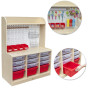 CLASSIC WORLD EDU Plastic Cabinet for Supplies