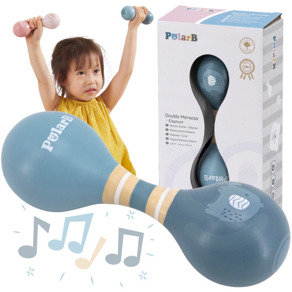 VIGA PolarB Maracas Musical Instrument for Children Rattle