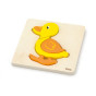 VIGA Baby's First Wooden Puzzle Duck