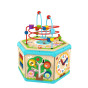 TOOKY TOY Interactive Wooden Montessori Hexagon Opening Box