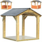 CLASSIC WORLD EDU Large Wooden Gazebo House