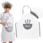 VIGA PolarB Chef's Costume Apron + Cap