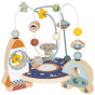 TOOKY TOY Wooden Rocket Motor Loop Maze