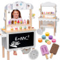 VIGA Mobile Store Ice Cream Parlor Confectionery 3 in 1