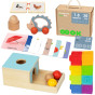 TOOKY TOY Box XXL Montessori Educational 6in1 Sensory Box 7-8 Months