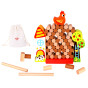 TOOKY TOY Arcade Game Falling Hen Wooden Farm