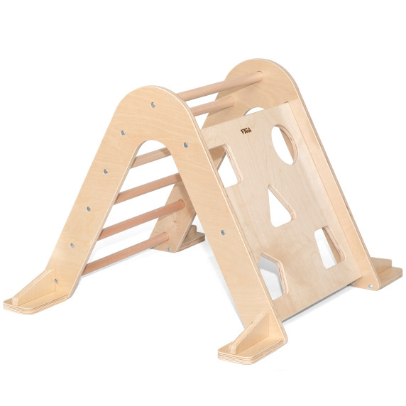 VIGA Wooden Ladder Pikler Climbing Triangle Montessori