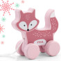 Viga Wooden Fox for Pulling - PolarB