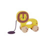 TOOKY TOY Wooden Pull-Along Lion