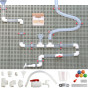 MASTERKIDZ STEM Board Pipe System 80 Pieces