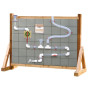 MASTERKIDZ Wooden Freestanding Outdoor XXL Board + Fairway Set