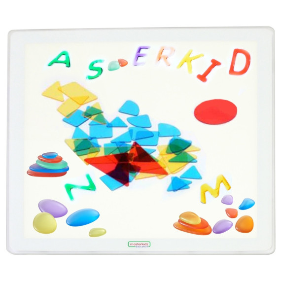 MASTERKIDZ Square LED Color Light Panel + Accessories Set