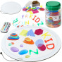 MASTERKIDZ Round LED Color Light Panel + Accessories Set