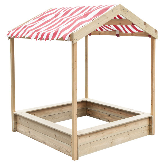CLASSIC WORLD EDU Wooden Sandbox with Roof