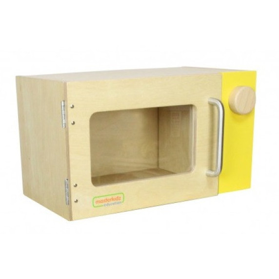 MASTERKIDZ Wooden Microwave