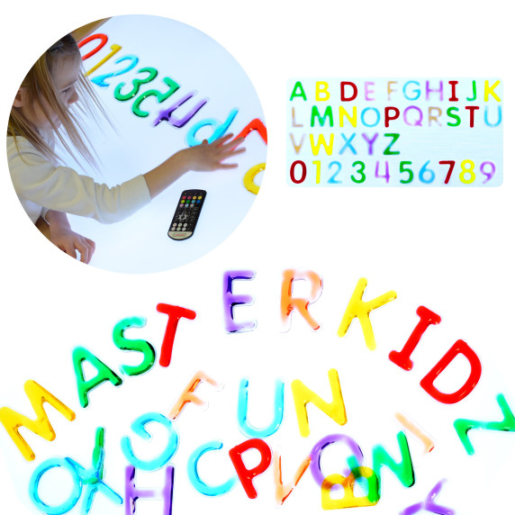 MASTERKIDZ Montessori Alphabet Letter and Number Set