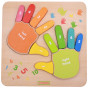 MASTERKIDZ Educational Wooden Finger Counting Board