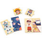 VIGA Wooden Puzzle Matching Professions