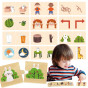 VIGA Wooden Puzzle Opposites