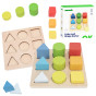 TOOKY TOY Educational Geometric Shapes Puzzle