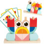 TOOKY TOY Creative Wooden 3D Space Blocks Crab