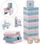 VIGA PolarB Wooden Tower Puzzle Pastel Game
