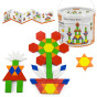 VIGA Wooden Flat Blocks in a Bucket 250 Montessori Pieces
