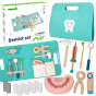 TOOKY TOY Little Dentist Set Doctor's Suitcase 19 pcs FSC