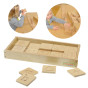 MASTERKIDZ Sensory Toy Recognize Letters, Numbers, and Shapes by Touch Montessori
