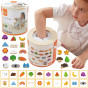 VIGA Wooden Blind Game Pattern Drawing