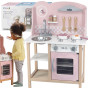 VIGA PolarB Wooden Kitchen with Accessories Silver - Pink