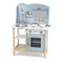 VIGA PolarB Wooden Kitchen with Accessories Silver - Blue