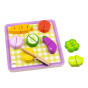 TOOKY TOY Wooden Vegetable Chopping Board 20 pcs.