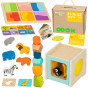 TOOKY TOY Box XXL Montessori Educational 7in1 Sensory Box 31-36 Months