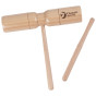CLASSIC WORLD EDU Percussion Instrument Tone Block with Handle (Acoustic Box)