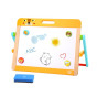 TOOKY TOY Educational 2-in-1 Magnetic Chalk Board for Children Magnets Sponge 6 pcs.