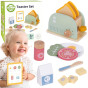 WOOPIE GREEN Wooden Toaster Breakfast Set with Accessories 14 pcs FSC