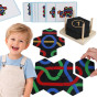 Woopie Puzzle Game Match Color Paths Hexagon Puzzle