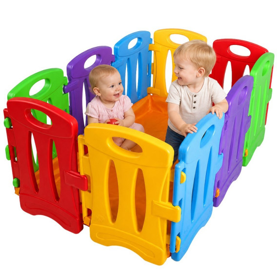 WOOPIE Dry Pool Playpen Fence For Children For Home Garden