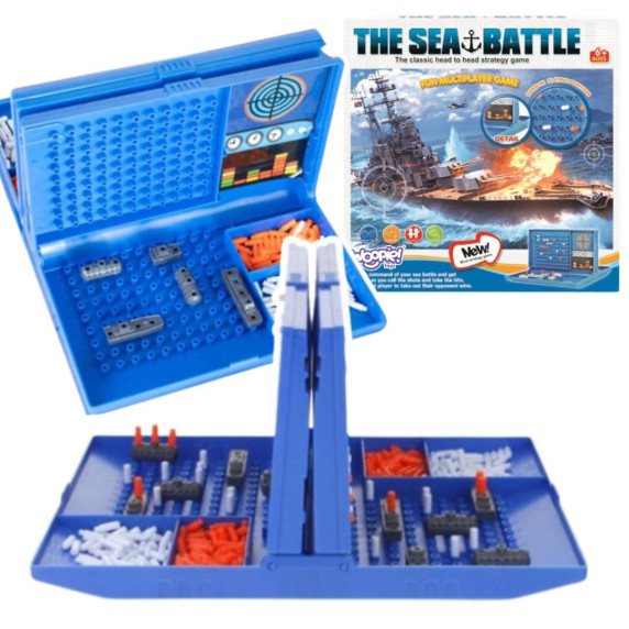 WOOPIE Board Game Ships Great Naval Battle 6+