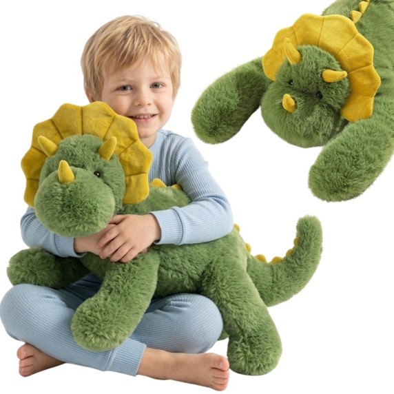 WOOPIE Dinosaur Anti-Stress Sensory Weighted Plush Toy Heavy Bear Cuddly Toy 65cm 1500g