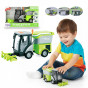 WOOPIE City Sweeper 1:16 Green Sound and Light Effects