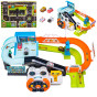 WOOPIE Parking Garage with Interactive Steering Wheel + 4 Cars