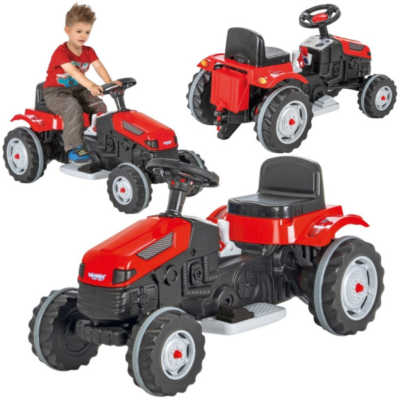 WOOPIE Farmer PowerTrac 6V Battery-Powered Tractor