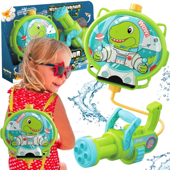 WOOPIE Water Gun with Dino Backpack