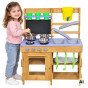WOOPIE Wooden Mud Kitchen Oven Sinks Waterways