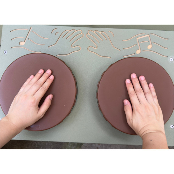 MASTERKIDZ Bongos Musikinstrument Trummor STEM Tillbehör
