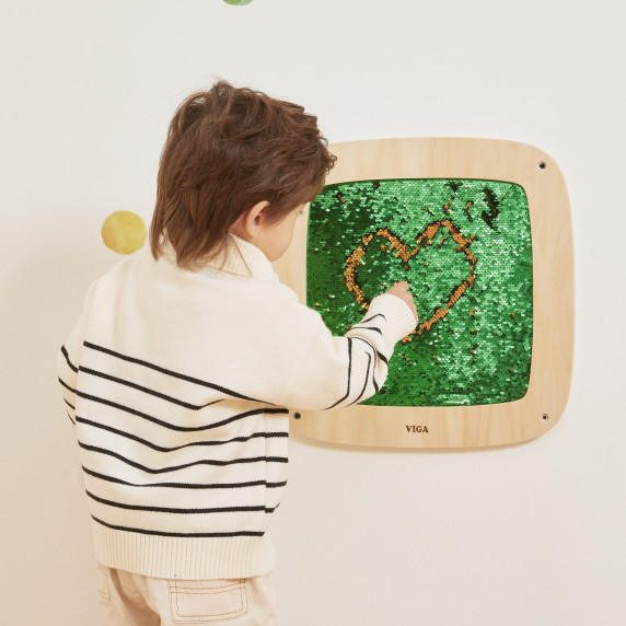 VIGA Sequined Wall Activity Panel
