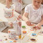 VIGA Wooden Blind Game Pattern Drawing