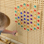 MASTERKIDZ Acrylic Colored Diamonds for STEM Science Board 72 Pieces